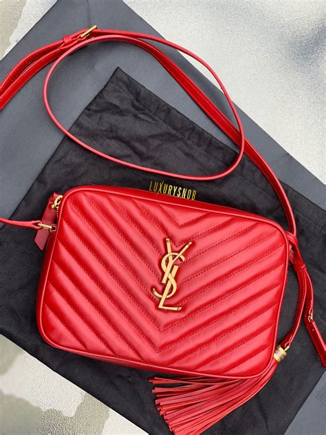 saint laurent red purse|saint laurent purse price.